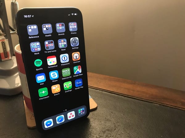So far with… iPhone X